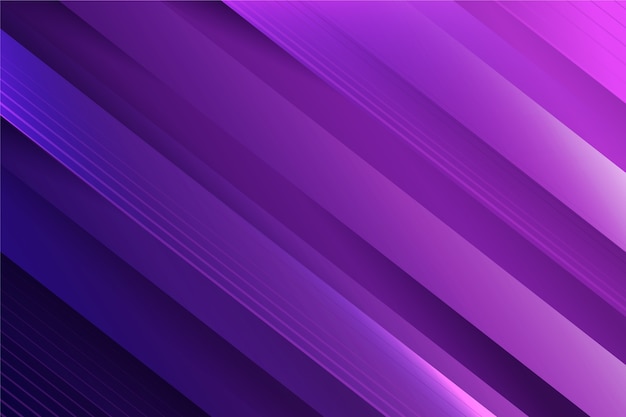 Free vector gradient purple striped background