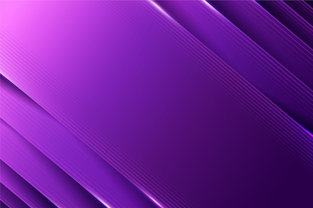 Free vector gradient purple striped background