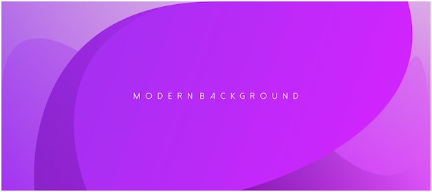 Gradient purple wave background