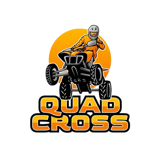 Free vector gradient quad logo design