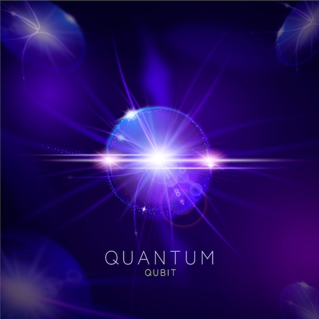 Gradient quantum illustration