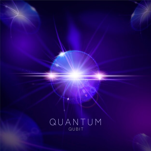 Gradient quantum illustration