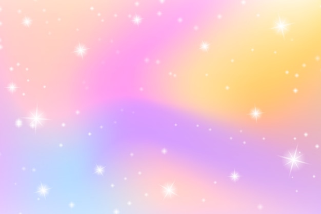 Free vector gradient rainbow glitter background