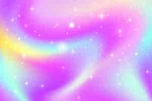 Free vector gradient rainbow glitter background