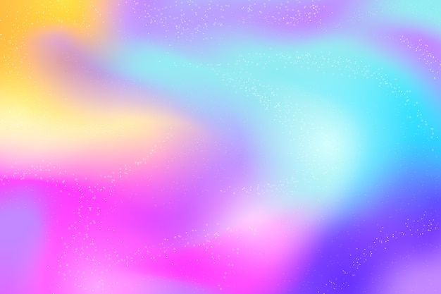 Gradient rainbow glitter background