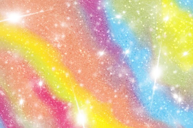 Free Vector gradient rainbow glitter background