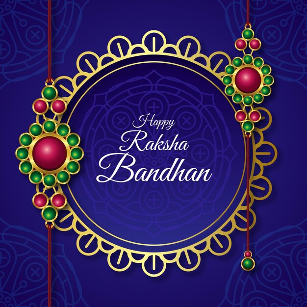 그라디언트 raksha bandhan 그림