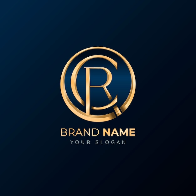 Gradient rc logo template