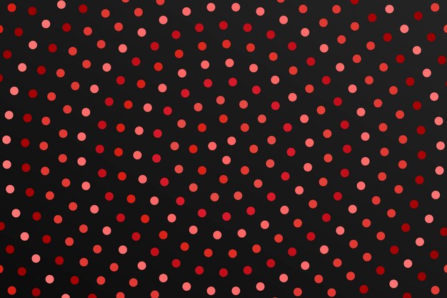 Gradient red polka dot background