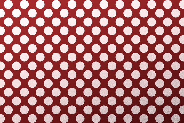 Gradient red polka dot background