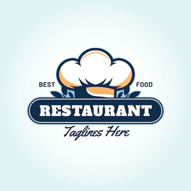 Gradient restaurant  logo design