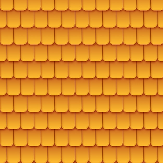 Gradient roof tile pattern design