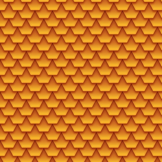 Free vector gradient roof tile pattern design