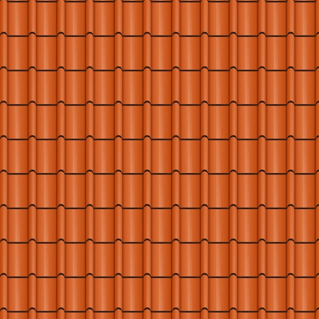 Gradient roof tile pattern illustration