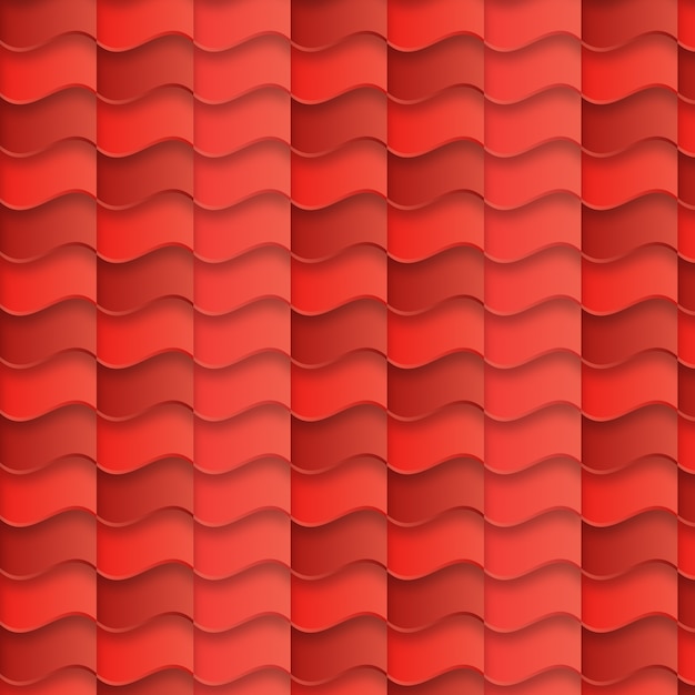 Free vector gradient roof tile pattern