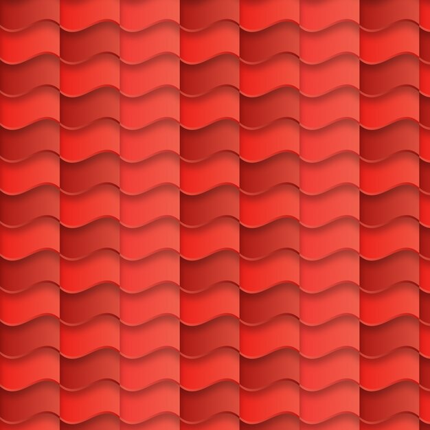 Gradient roof tile pattern