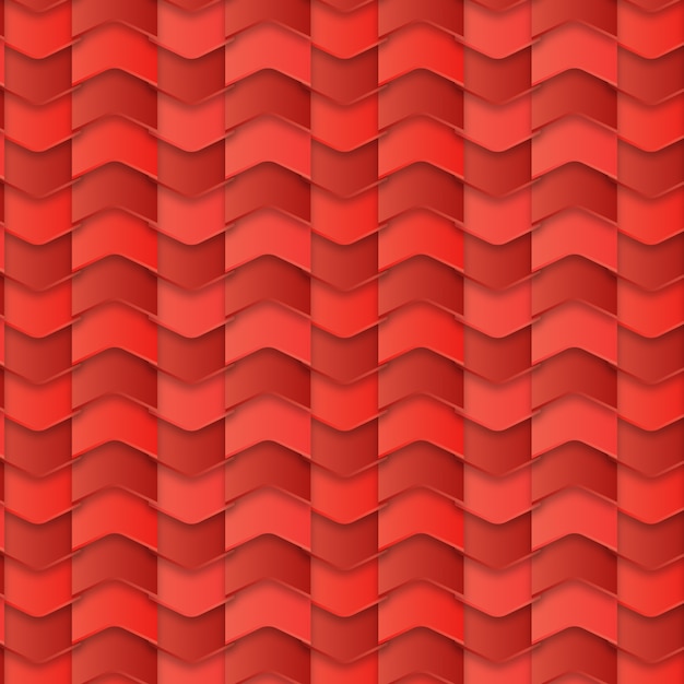 Gradient roof tile pattern