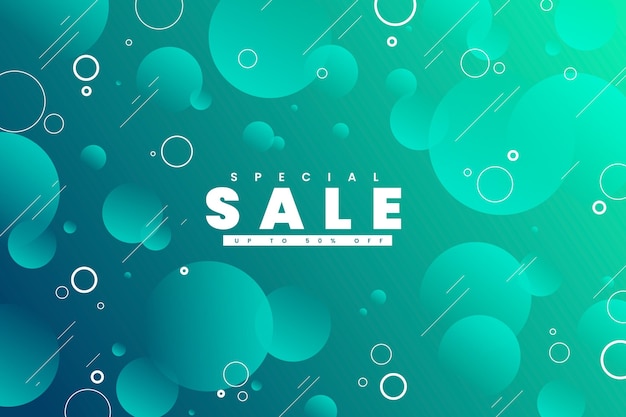 Gradient sale background