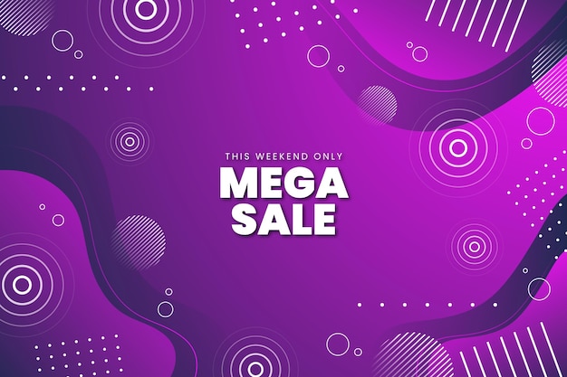 Gradient sale background