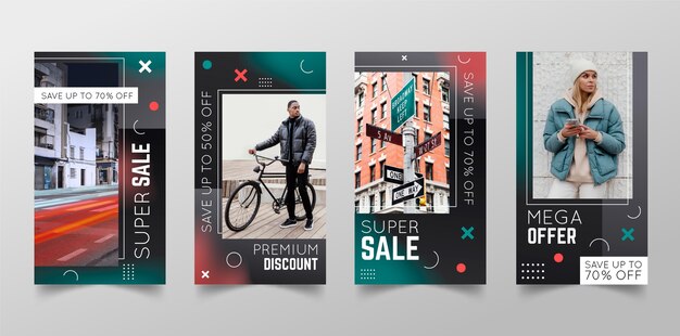 Gradient sales instagram stories collection