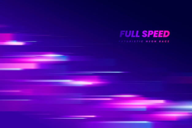 Gradient speed motion background