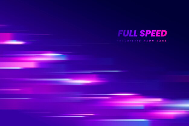 Gradient speed motion background