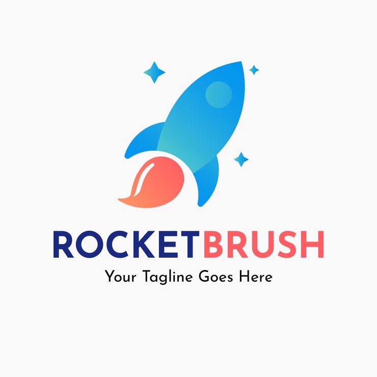 Free Vector gradient  stationery store logo template