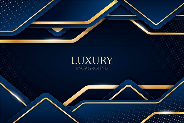 Gradient style luxury background