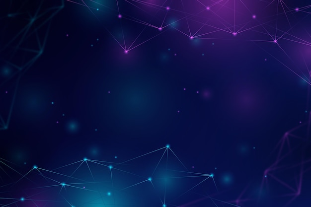 Gradient style technology background
