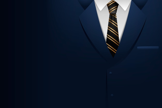 Gradient suit background