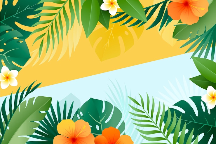 無料Vector ビデオ通話のグラデーションの夏の背景
