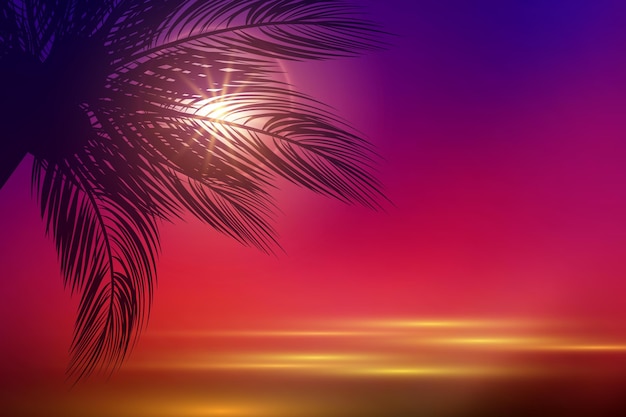 Gradient summer background