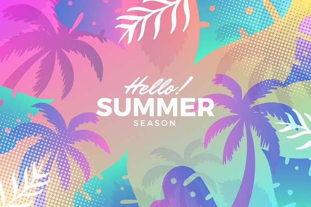 Gradient Summer Background