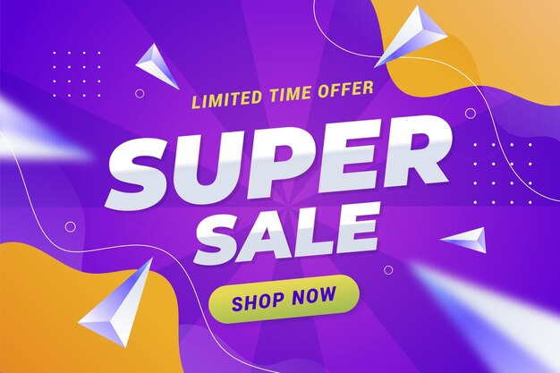 Gradient super sale background