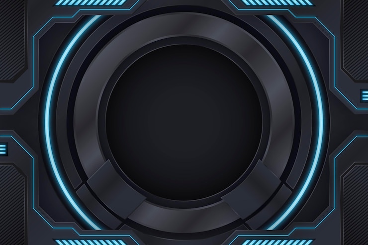 Free Vector gradient tech futuristic background