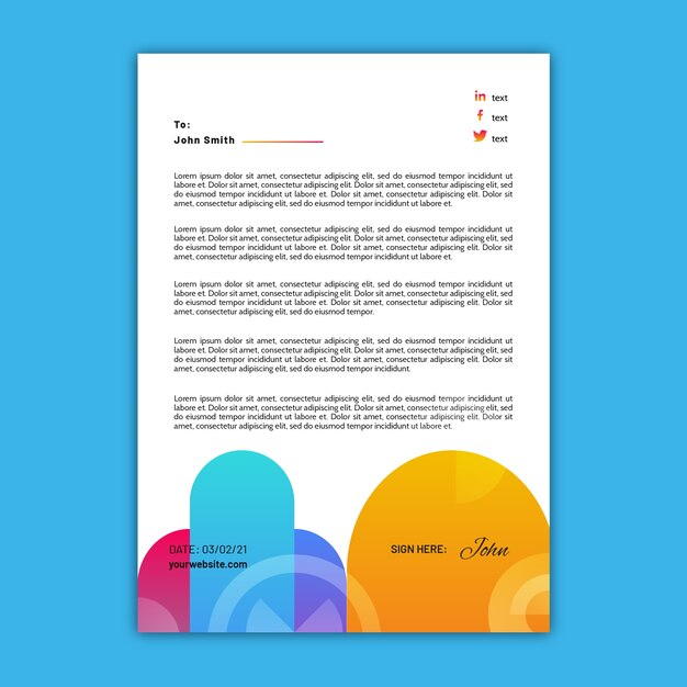 Free vector gradient travel agency design template