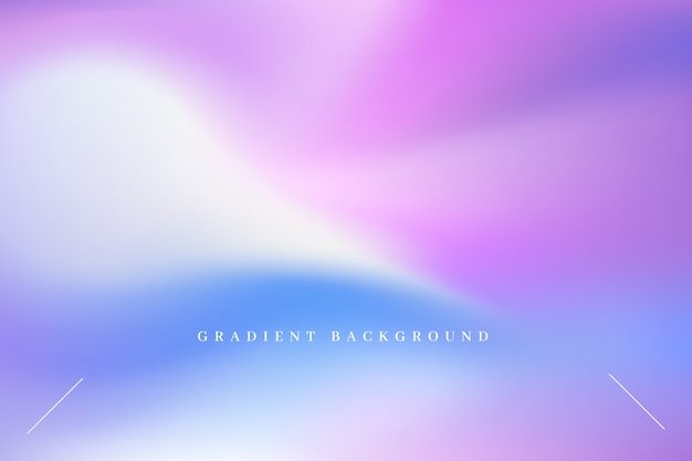 Gradient trendy background