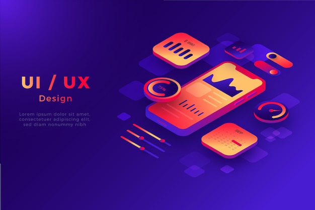 그라데이션 ui/ux 배경