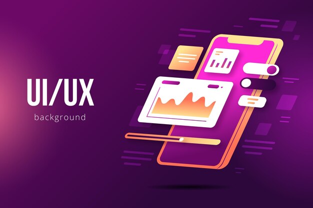 그라데이션 ui/ux 배경
