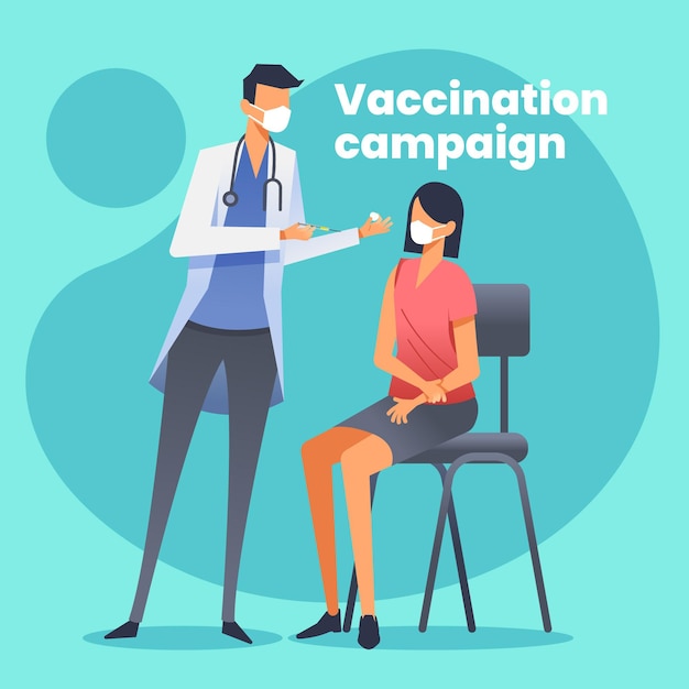 Gradient vaccination campaign