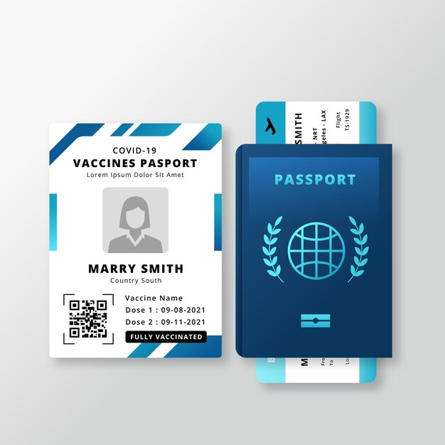 Gradient vaccination passport