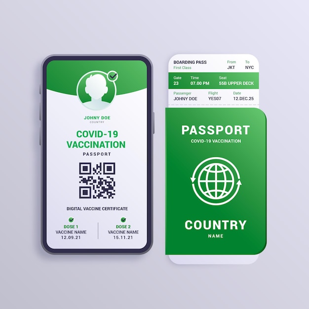 Gradient vaccination passport