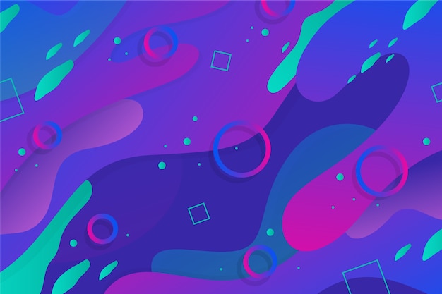 Gradient vibrant wallpaper