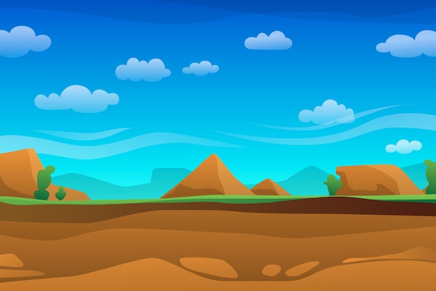 Free vector gradient  video game background