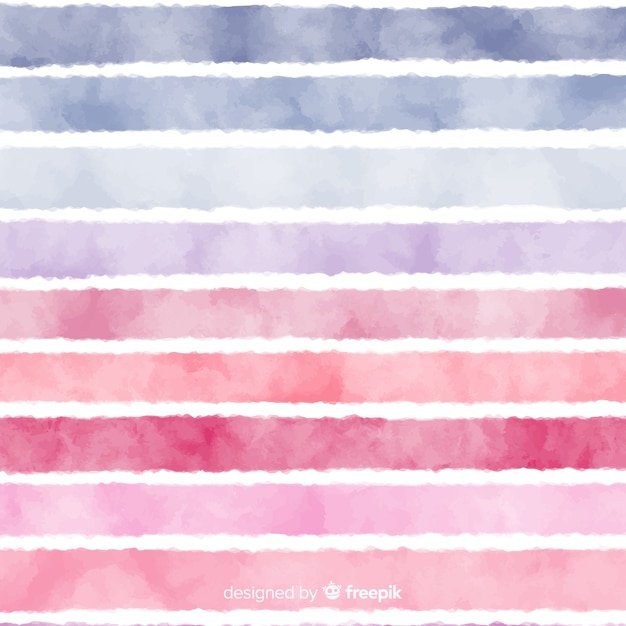 Free vector gradient watercolor stripes background