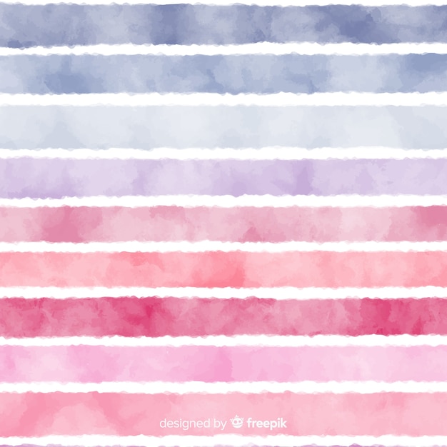 Gradient watercolor stripes background