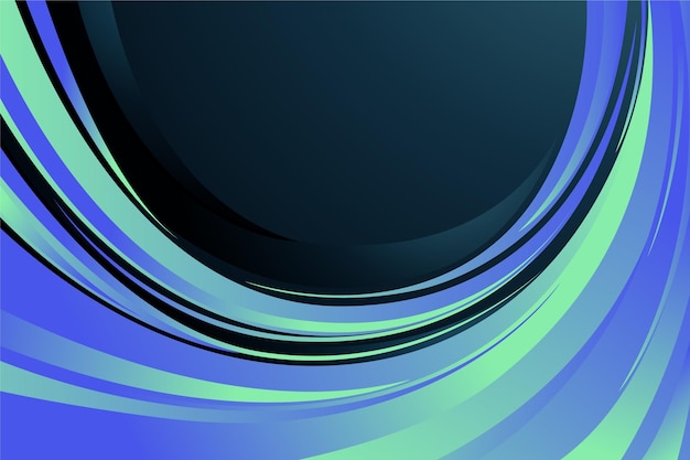 Gradient wavy background