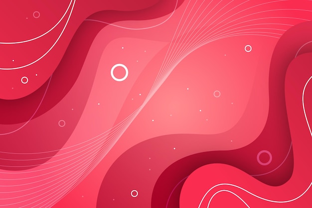 Free vector gradient wavy background