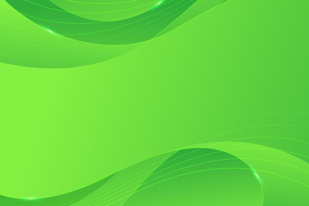 Gradient wavy background