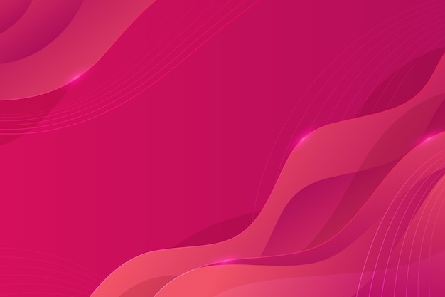 Free vector gradient wavy background